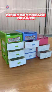 MAXONIC DESKTOP STORAGE DRAWER | 3/4 TIER MINI ORGANIZER | PLASTIC STATIONERY BOX | RAK ALAT TULIS MINI | MADE IN MALAYS