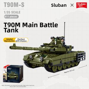 Sluban | Military Tank Building Blocks Model