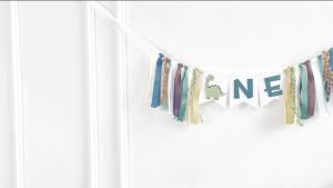 Dinosaur 1st Birthday High Chair Banner - Baby Boy First Highchair Banner for Birthday Party Supplies Dinosaur Themed One High Chair Garland Birthday Party Decorations Cake Smash Photo Props