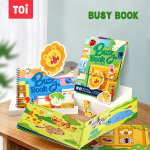 S.mart TOI Busy book Montessori Early cognitive activity Quiet Book kids learning toy book