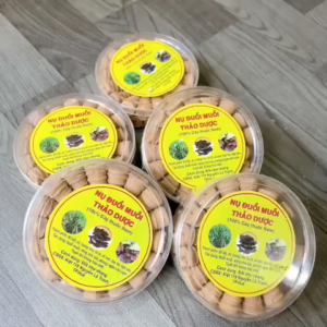 Nụ xông đuổi muỗi thảo dược 100% tự nhiên an toàn cho bé khử mùi ẩm mốc sạch không khí hộp 37 nụ