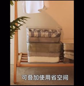 [HIGH QUALITY] Magazine Storage Box Desktop Book Organizer Transparent Dustproof Thickened Plastic  Bookcase Office