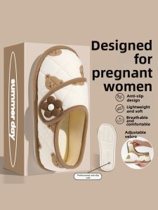 Summer Soft Bottom Non-slip Indoor Maternity Slippers