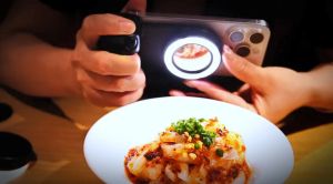 Magsafe Phone Camera Grip Snapgrip with Fill Light Bluetooth Control Phone Handle Grip Phone Selfie Shutter Grip