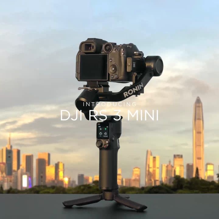 DJI RS 3 Mini - Ronin Stabilizer | กิมบอลกล้อง ไม้กันสั่น | ไม้กันสั่นขนาดเล็ก น้ำหนักเบา | รองรับกล้อง Mirrorless | ใช้งานสูงสุด 10 ชั่วโมง