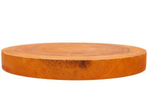 Thớt gỗ tự nhiên loại tròn có móc treo nhiều size dày dặn gỗ tự nhiên an toàn hàng Việt Nam