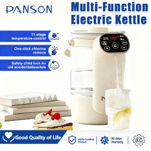 PANSON 3L electric kettle with one click chlorine removal and 800W high-power heating insulation kettle