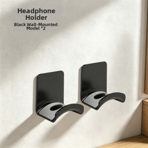 NUOPUCHI | Self-Adhesive Headphone Wall Mount Rack