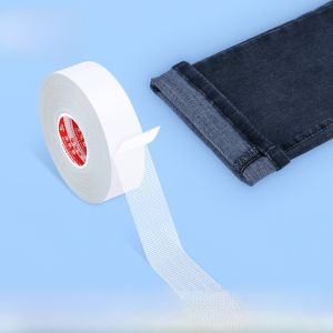 Double-Sided Adhesive Fabric Clothes No-Sew Glue Shirt Collar Fixed Self-Adhesive Pants Leg Shortening Home Sewing DIY Accessories
