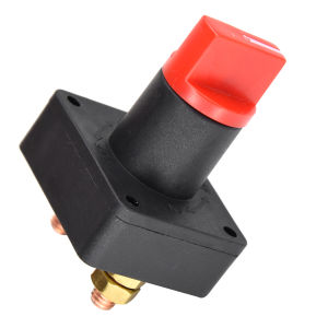 12V 100A Mini Portable Battery Isolator Disconnect Cut Off Switch Battery Cut Off Power for Car Truck Boat Camper Waterproof