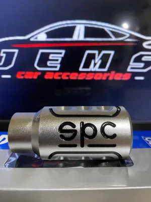 Gear Shift Knob Sparco Silver - 8cm | Car Racing Styling Universal Shift Knob | Easy to Install [🇵🇭Ready Stock]