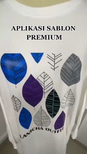 Tunik Jumbo Kekinian Clara Midi Kaos Katun Combed 24s Apk Sablon S M L XL XXL 3XL Outfit Casual