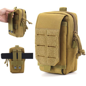 1000D Molle Pouch Waist Bag Outdoor Men EDC Tool Bag Vest Pack Purse Mobile Phone Case Hunting Compact Bag New