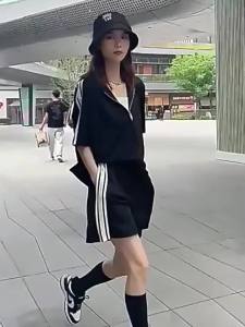 Fashionable Comfort Loose Cotton Casual Sportswear Women Clothes