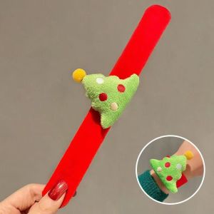 Christmas Slap Bracelets Christmas Snap Bracelet Party Favors Xmas Slap Bands Include Reindeer Xmas Decorations for Children