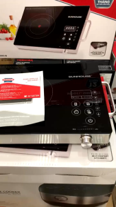 Bếp hồng ngoại cảm ứng Sunhouse SHD6017 / SHD6005 + Vỉ nướng - Bảo hành 12 tháng tại hãng