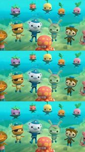 The Octonauts Series Building Blocks Toy Decoration海底小纵队系列积木拼插积木颗粒积木摆件