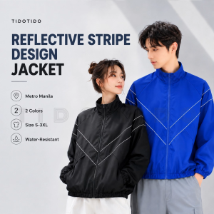Spring And Fall New Casual Comfort Black Couple Longsleeve Jacket Korean Style Color Contrast Patchwork Womenswear Coat Fashion Streetwear Sweet Cool Blue Outerwear Hip Hop Harajuku Style Human Popularity Menswear Plain Tops