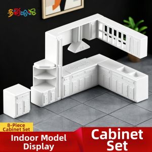 DUOCAIHANI | DIY Kitchen Cabinet Model Need Assembly