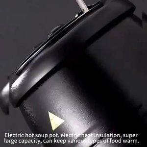 (Complimentary spoon) 10 Liter Commercial Electric Soup Warmer/Porridge Warmer