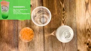 Top Series Green Apple Syrup 750ml