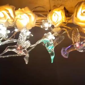 Hummingbird LED String Lights Fairy Lights For Indoor Home Party Decor Christmas Tree Lighting Decor Room