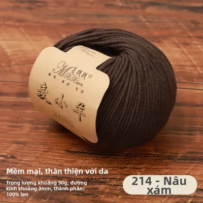 MAIXIANXIAN | Sợi Len Lông Cừu Merino cho Đan và Dự án DIY