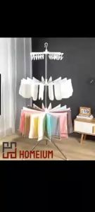 🔰 Homeium 3 Tier Foldable Clothes Hanging And Drying Rack