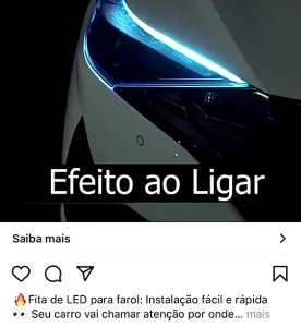 Car LED Light Bar Two-color DRL Motorcycle Car Headlight Daytime Running Light