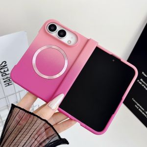 szhaiyu | For iPhone Ultra iPhone 18 Fold Phone Case For Magsafe With Fashion Premium feel Gradient color With Hinge Protection PC Cover