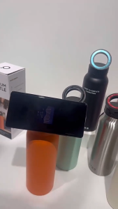ALX Malaysia MAXGEAR Magnetic Flask Pro BPA-FREE Leakproof Water Bottle Thermo Insulated Stainless Steel Phone Holder Gym Thermos Tumbler Phone Stand 磁吸保温水瓶