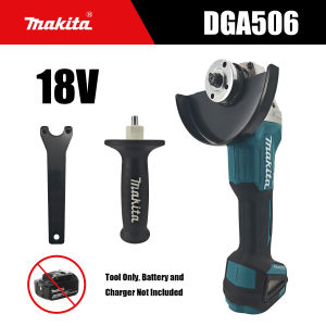 Makita | Makita DGA506 18V 125mm Brushless Angle Grinder Electric Polishing Machine Metal Grinding Tool for DIY And Professional Use