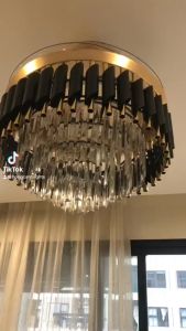 Quạt trần có đèn trang trí giấu cánh khi tắt có điều khiển từ xa có thể bật được quạt riêng và đèn riêng động cơ DC tiết kiệm điện thế hệ mới quạt êm hơn và mát hơn