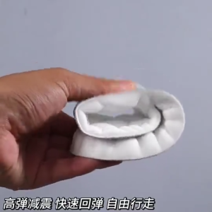 ความยืดหยุ่นสูง Latex Sport Insoles แผ่นรองเท้านุ่ม  สนับสนุน ระงับกลิ่นกาย Shock Absorption Cushion