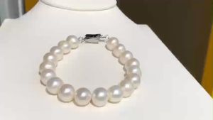 Vòng Tay Ngọc Trai 10li Tặng Kèm Khóa Cước