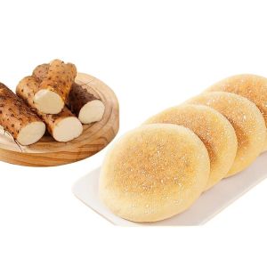 Healthy Soft Snow Cake with Yam And Monkeys Head Mushroom for Middle Aged And Elderly People Digestive Nutritious Breakfast Snack