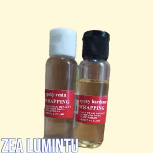 LEM JORAN JAGO EPOXY HARDENER RESIN BENING HASIL TRANSPARAN 30ML (LEM JORAN LEM KERAJINAN LEM 2 KOMPONEN LEM SUPER KUAT LEM SPUL SPEKER LEM SERBAGUNA)