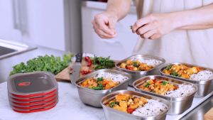 Black+Blum Stainless Steel Meal Prep Box Multi-Function Container