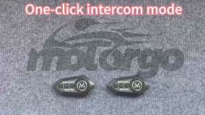 Universal Pair Motorcycle Helmet Intercom Dual-Core 5.4 Chip 500M Distance IPX6 Waterproof Music Sharing Headphone 2 in 1 Mic