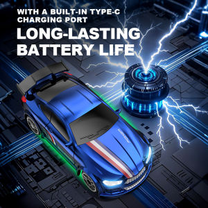 1:64 Mini desktop remote control car rc Professional four-wheel drive drift racing car Electric pocket car Childrens toy