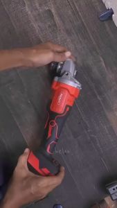 29999W Heavy Duty Cordless Angle Grinder 288V Brushless Angle Grinder Cutting Polishing Sanding Tool Multifunctional Hand-Held Cutting/Polishing/Grinding Power Professional Industrial Grade Angle Grinder Set with Rechargeable 2-Lithium Battery