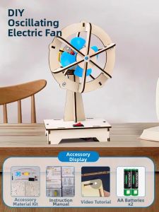 WANWEI | Kids Electric Oscillating Fan DIY Science Experiment Kit