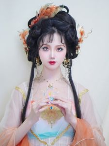 Original Design Floral Hairpin Liquor Hanfu Cheongsam Accessory Clear Breeze Lady Fishermans Net Hairpin Fashionable Hair Accessories