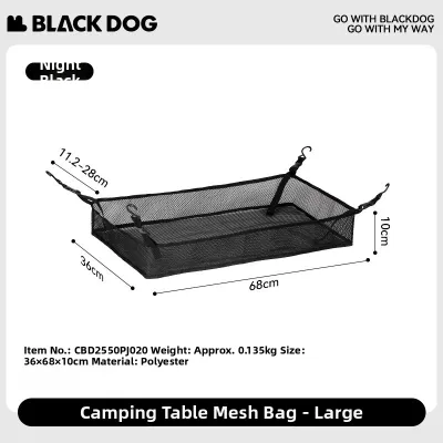 BLACK DOG | Camping Folding Table Aluminum