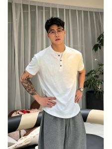 OUMULONG | Áo Polo Bông Tre Trắng Elegance