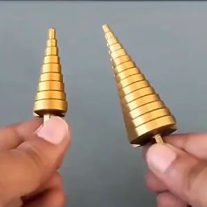 6 Pcs ดอกสว่าน ชุดดอกเจดีย์ ดอกสว่านเหล็ก ดอกสว่านเจดีย์ ดอกสว่านขยายรู ดอกสว่านทรงเจดีย์ ดอกสว่านขั้นบันได ดอกเจาะสว่าน ดอกสว่านไฮสปีด ดอกเจาะคาไบด์