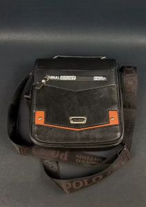 Tas salempang Polo 10"Inchi Kulit sintetis bahan tebal Polo Amstar