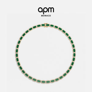 Elegant Malachite Necklace Choker Stackable