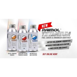 RAIMOL TITANIUM DIESEL GASOLINE FUEL SAVER 100ML - ENGINE OIL & METAL PARTS PROTECTOR | ADVANCED FUEL ADDITIVE