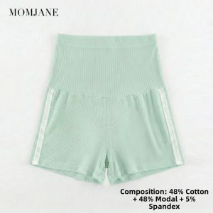 Mom Jane | High Waist Anti-peeking Comfort Maternity Shorts Large Size